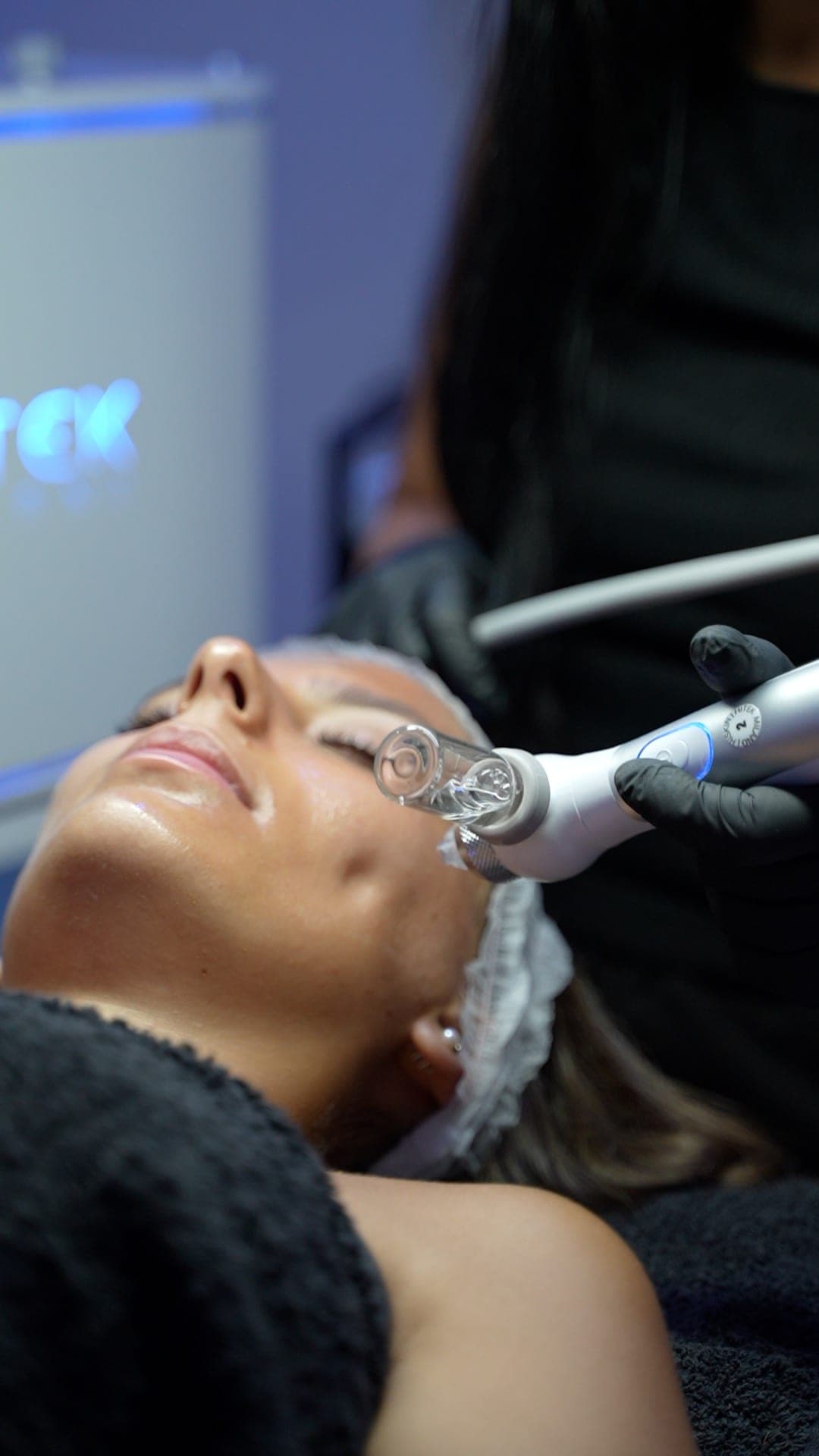 Vaporizzazione sul viso